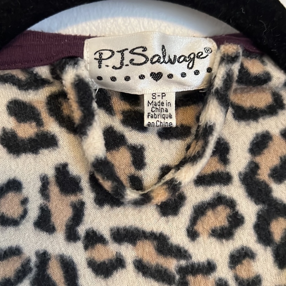 P.J.Salvage Leopard beautiful robe . Size S/P - Picture 2 of 8